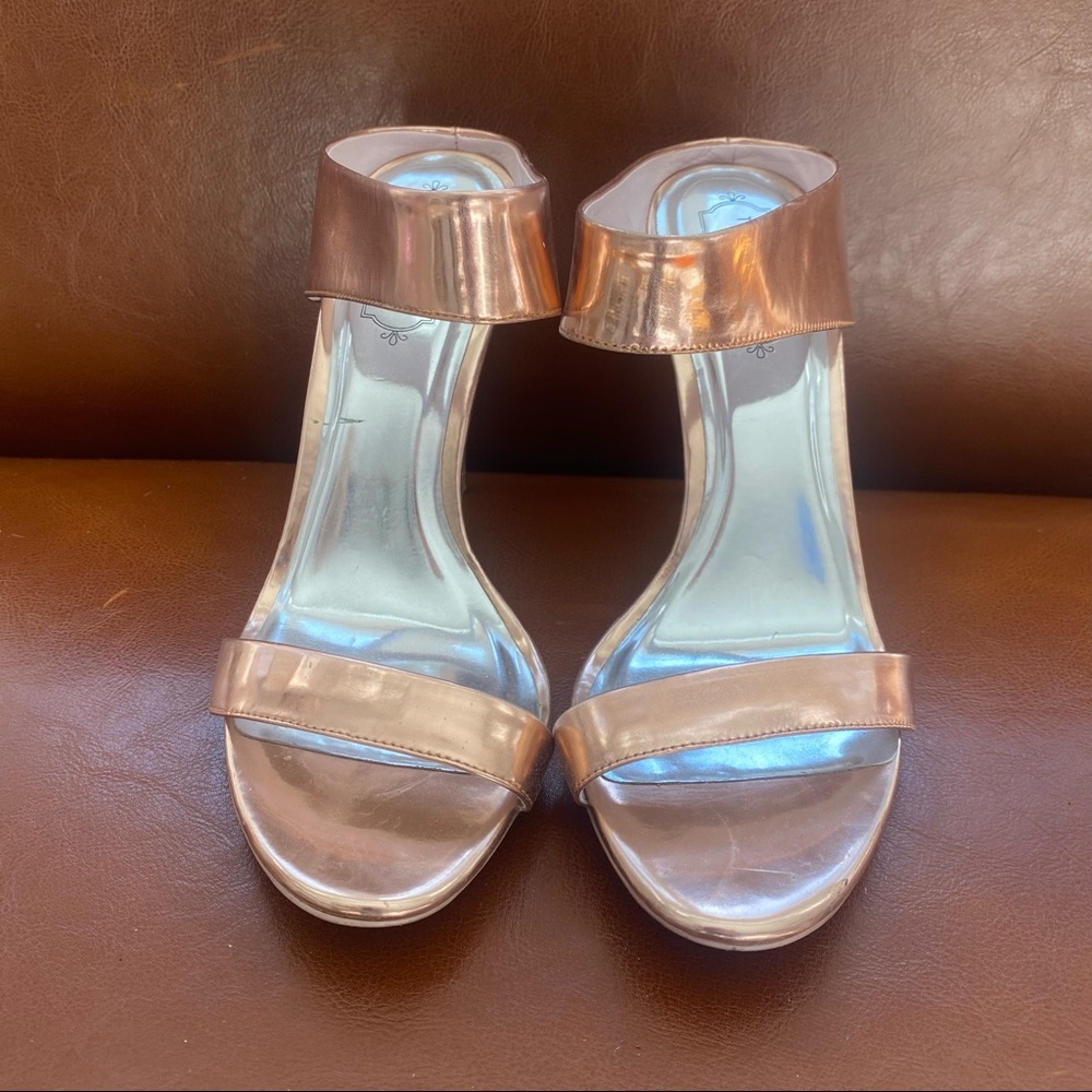 Ted Baker Chablise Rose Gold Heels